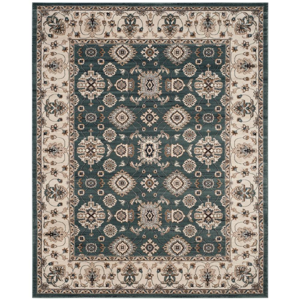 Safavieh Lyndhurst Teal Cream 8 Ft X 10 Area Rug Lnh332t 810 The Home Depot - Teal Brown And Cream Rug Safavieh Lyndhurst Teal Cream 8 Ft X 10 Area Rug Lnh332t 810 The Home Depot - Teal Brown And Cream Rug