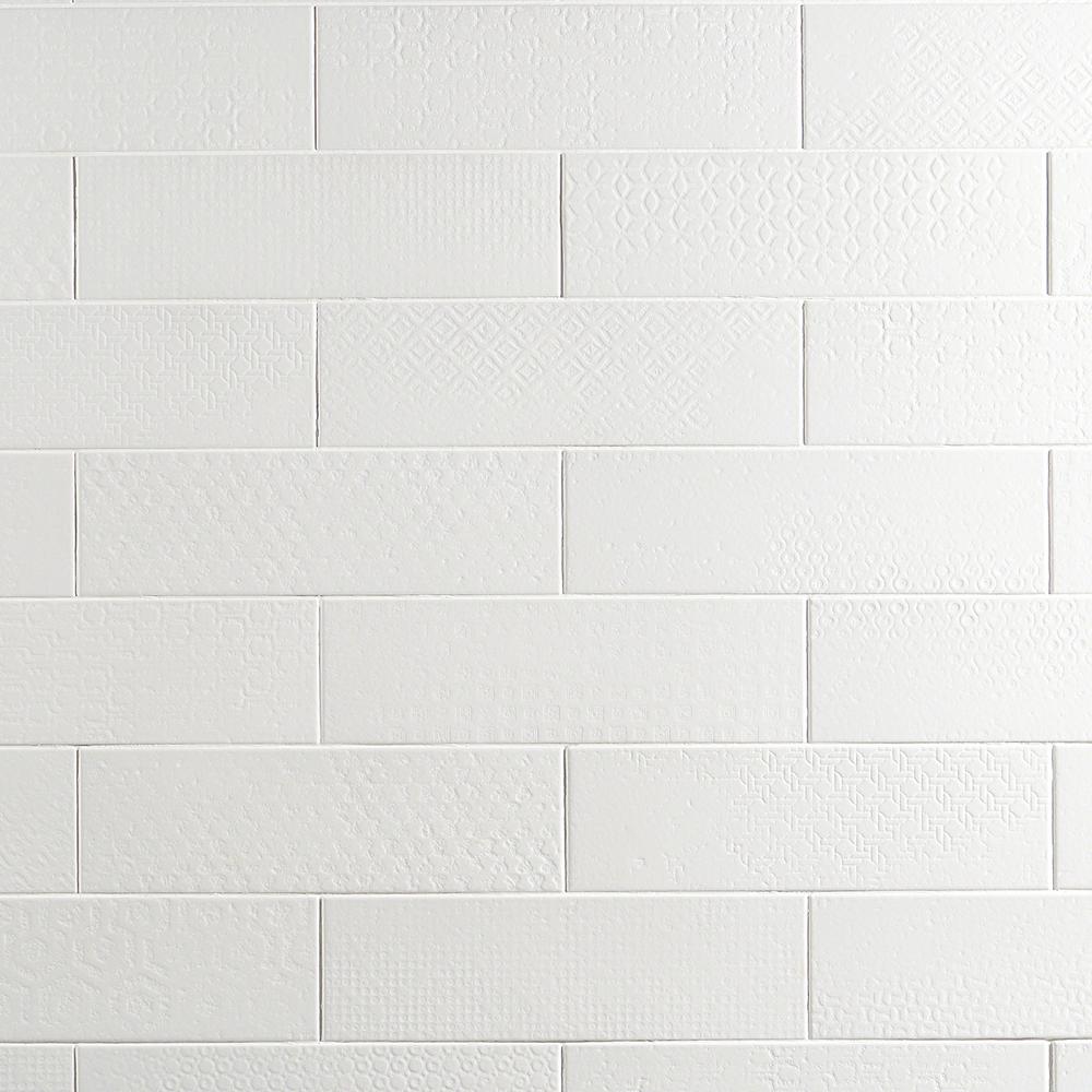 White Subway Porcelain Tile The Home Depot White Subway Porcelain Tile