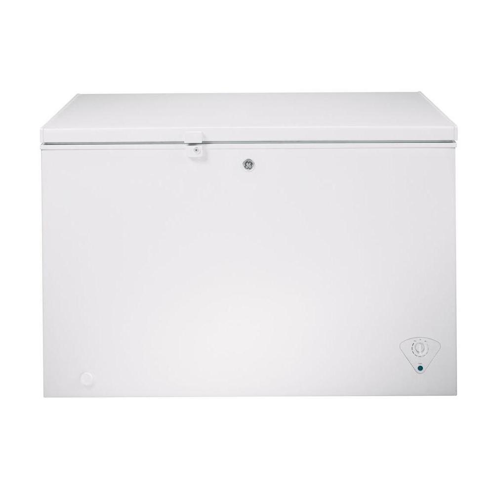 GE 10.6 cu. ft. Chest Freezer in White-FCM11PHWW - The Home Depot