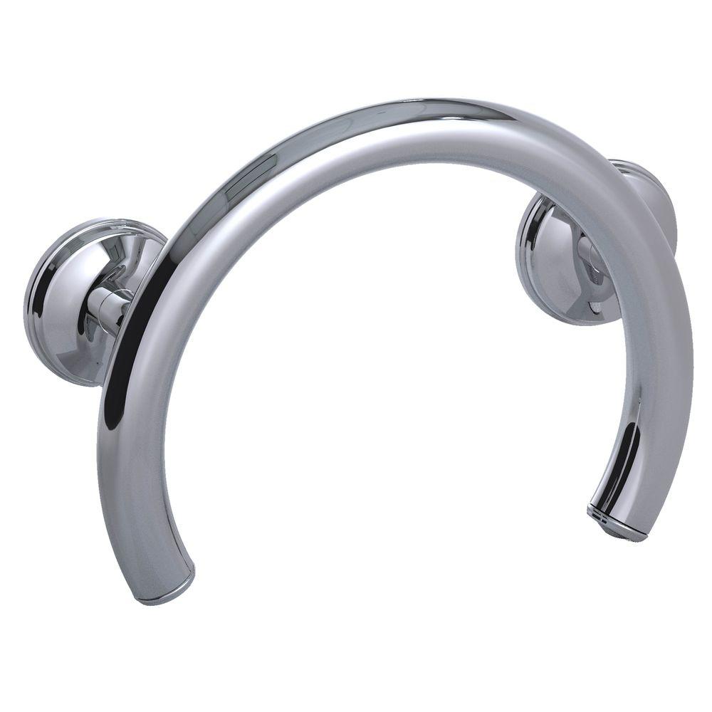 Grabcessories 2in1 13.25 in. x 1.25 in. Shower and Tub Grab Ring with