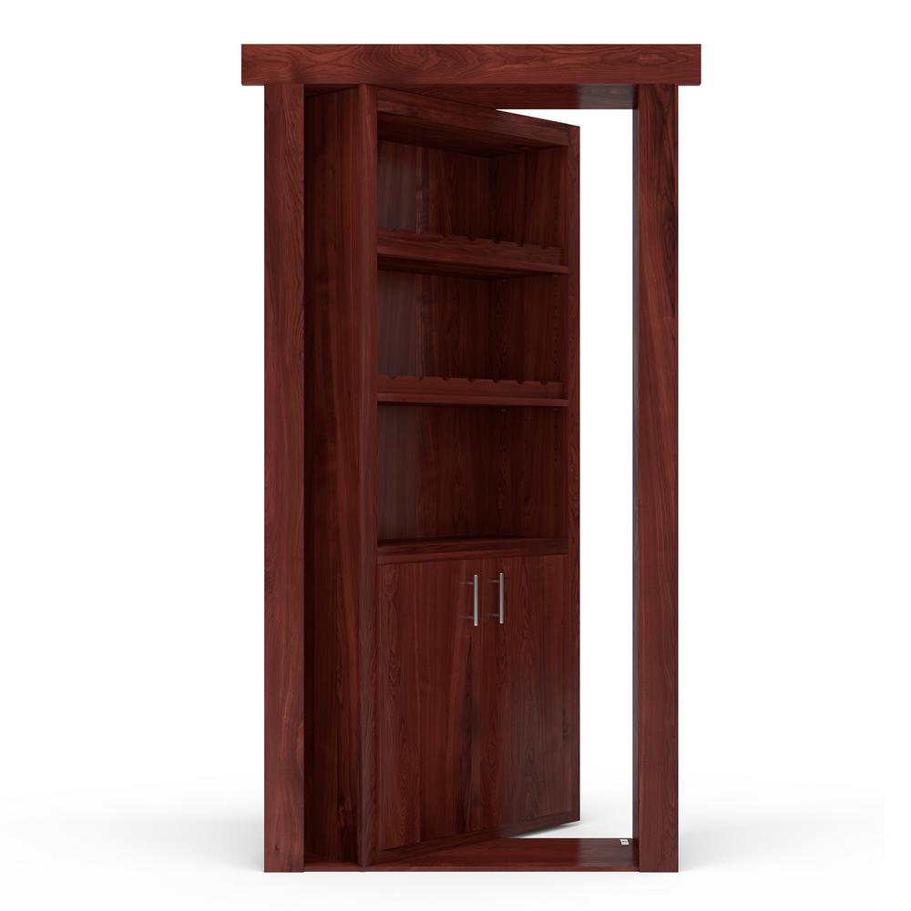 The Murphy Door 36 In X 80 Flush Mount Embled Hickory X 80 In Flush Mount Embled Hickory