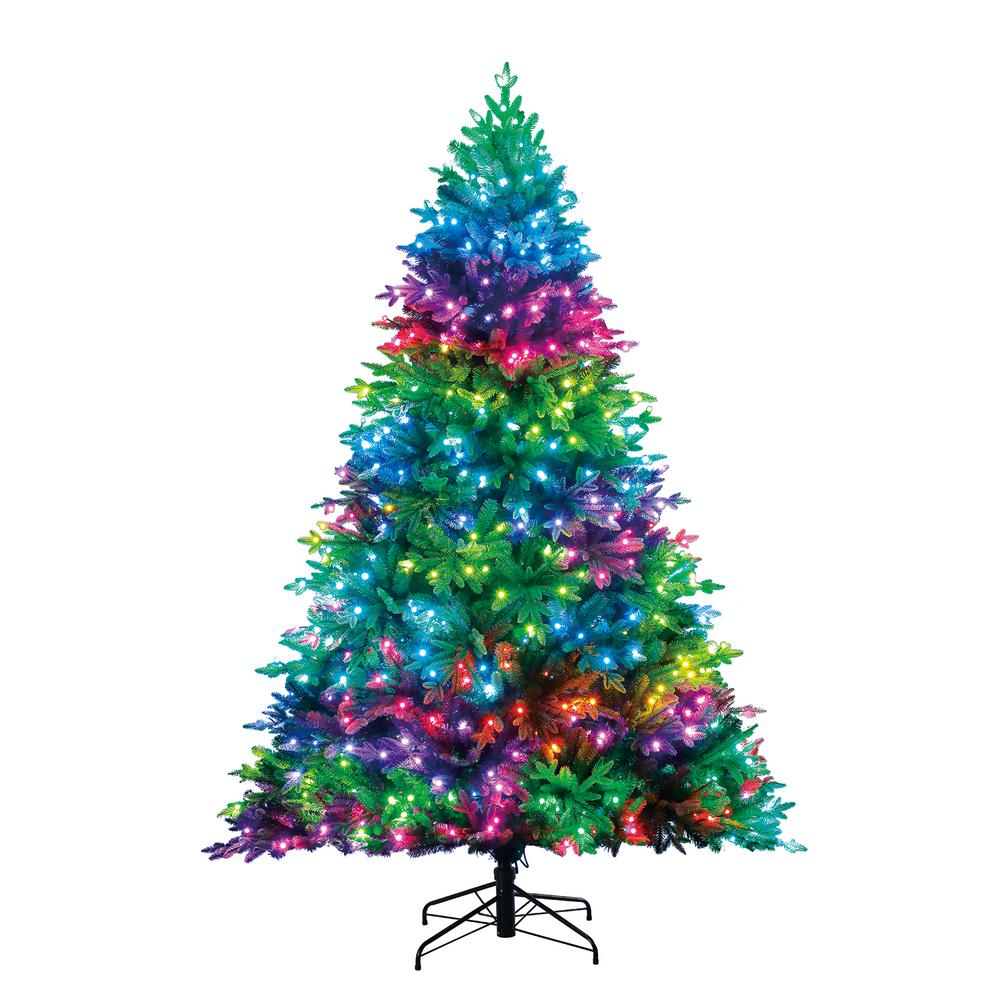 Twinkly pre lit christmas deals tree 600