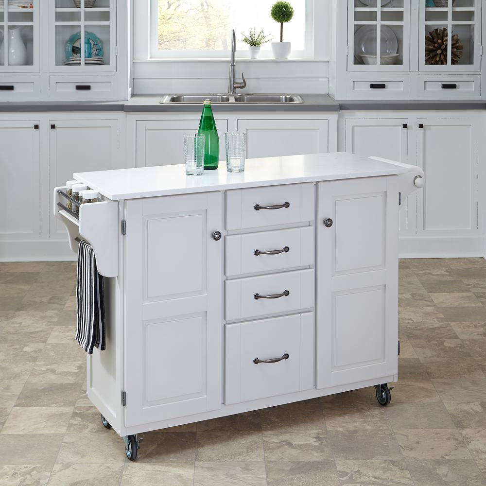 White Home Styles Kitchen Carts 9100 0210 64 300 