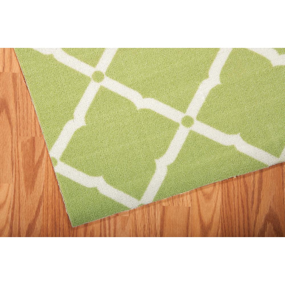 Nourison Overstock Milos Light Green 4 Ft X 6 Ft Indoor Outdoor