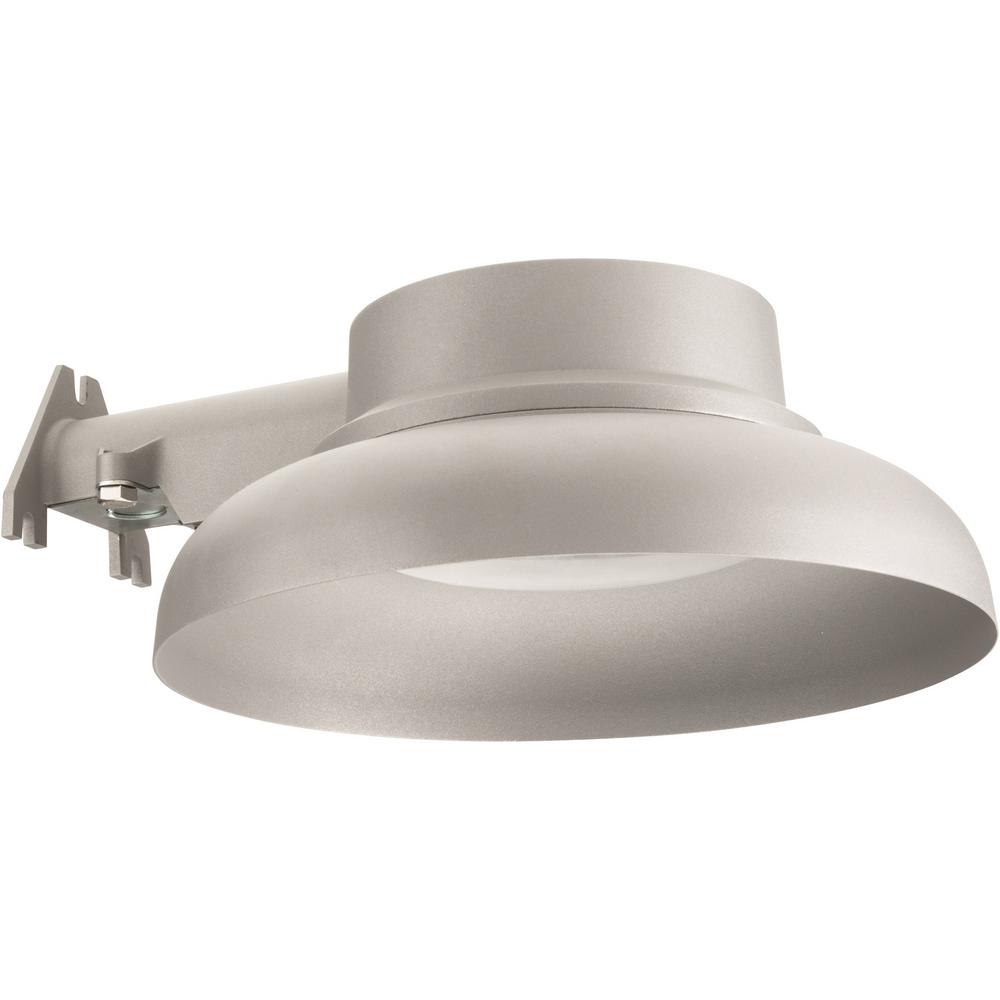Lithonia Lighting Olal Led Gray Outdoor Integrated 4000k Area Lithonia Lighting Olal Led Gray Outdoor Integrated 4000k Area Light With Dusk To Dawn Photocell