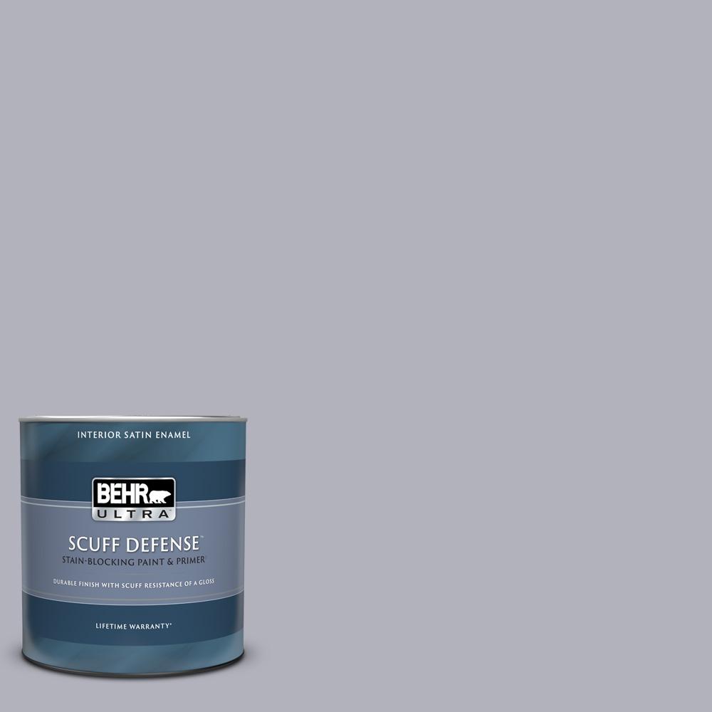 BEHR ULTRA 1 qt. N5403 Vanity Extra Durable Satin Enamel Interior Paint & Primer775004 The