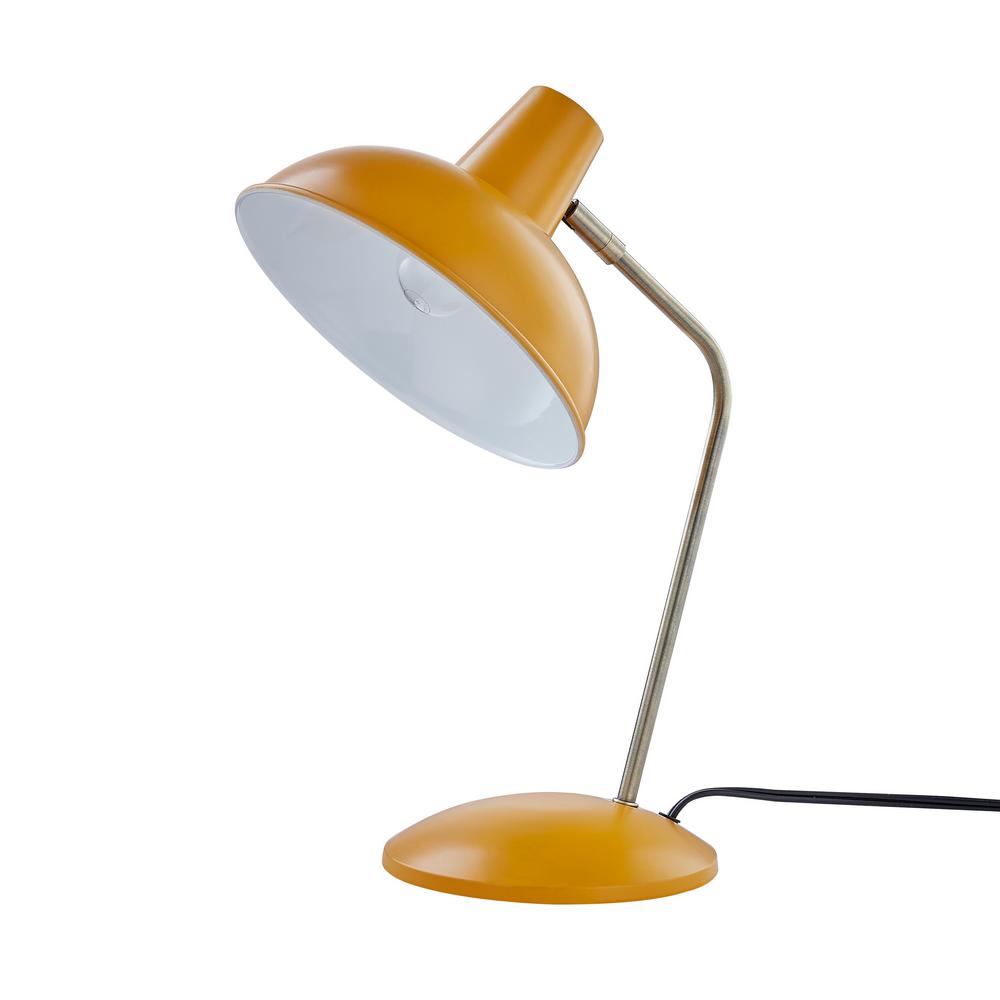 mustard coloured lamps