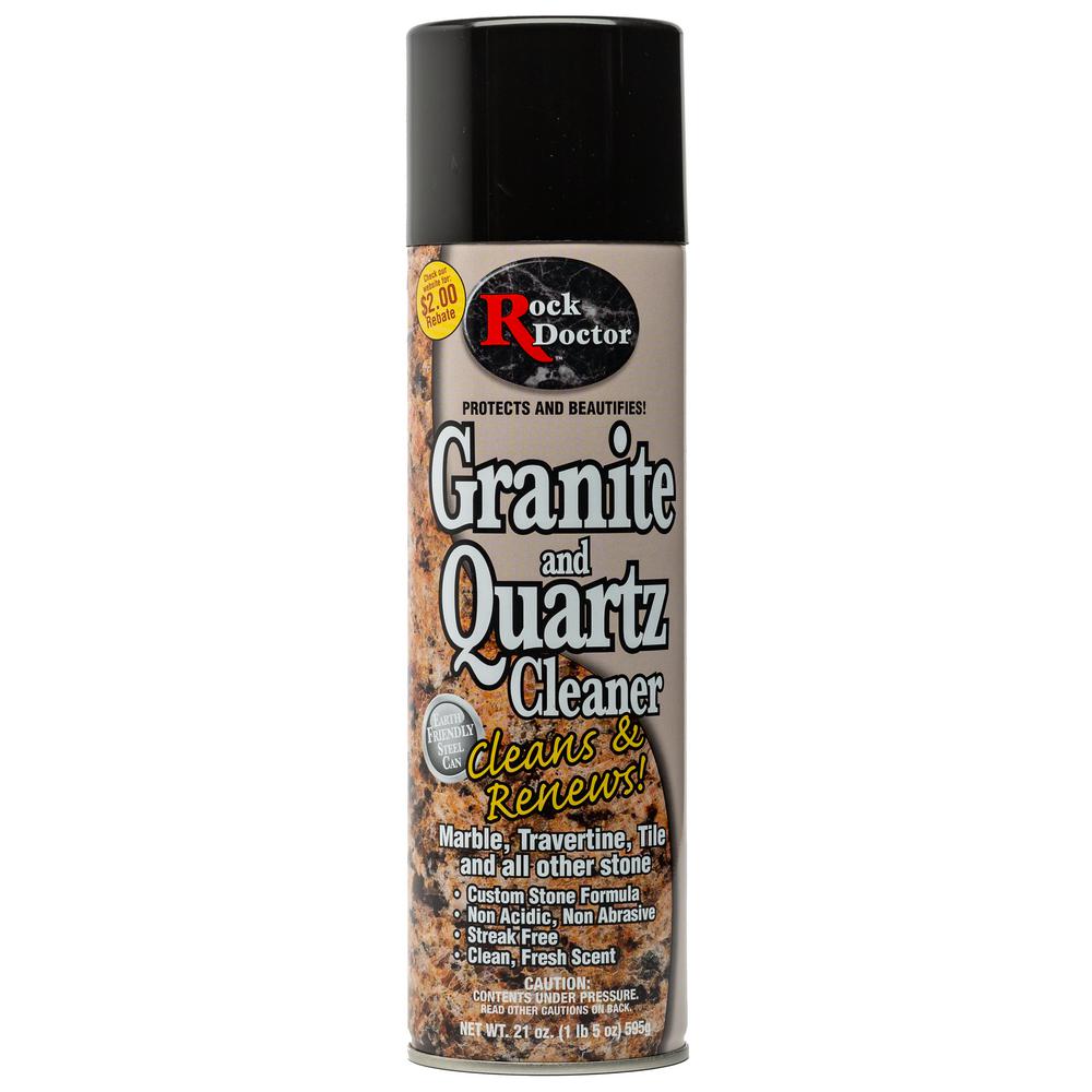 Rock Doctor 21 Oz Granite Cleaner 35120 The Home Depot Rock Doctor 21 Oz Granite Cleaner