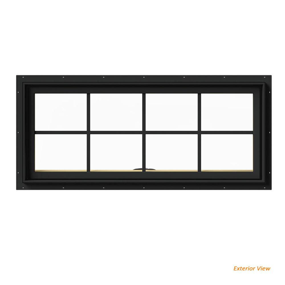 JELD WEN 48 In X 20 In W 2500 Series Bronze Painted Clad Wood