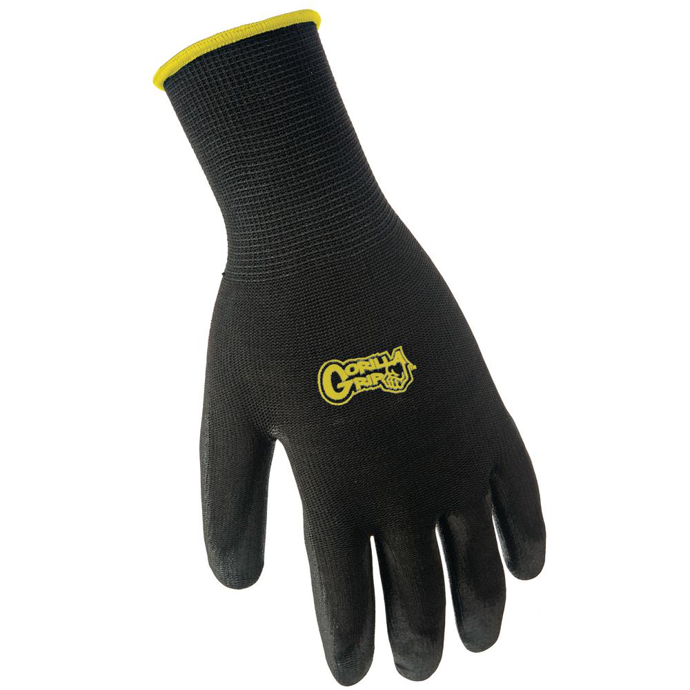 Grease Monkey Medium Gorilla Grip Gloves (30Pair)10062 The Home Depot