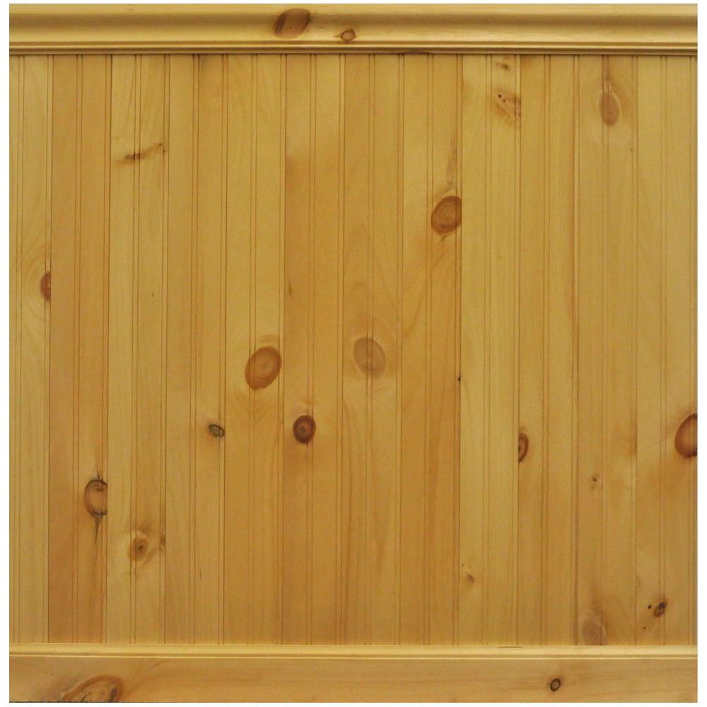 4X8 knotty pine paneling