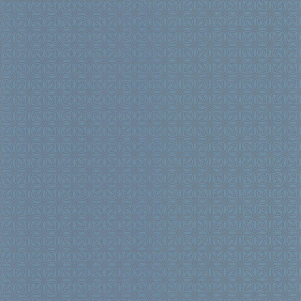 UPC 091212561472 product image for Wallpaper. 56 sq. ft. Tangine Blue Mini Moroccan Geometric Wallpaper DL30613 | upcitemdb.com