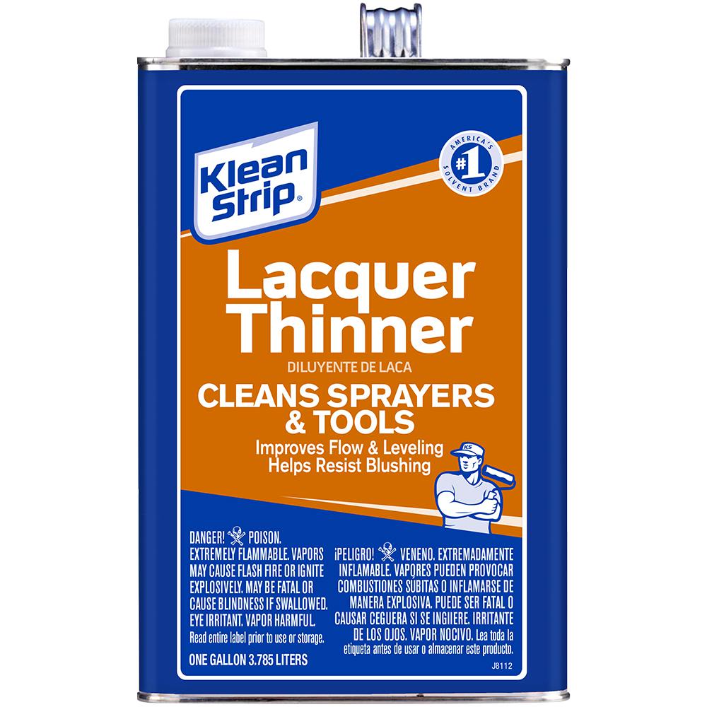 Klean Strip 1 Gal Lacquer Thinner Gml170 The Home Depot