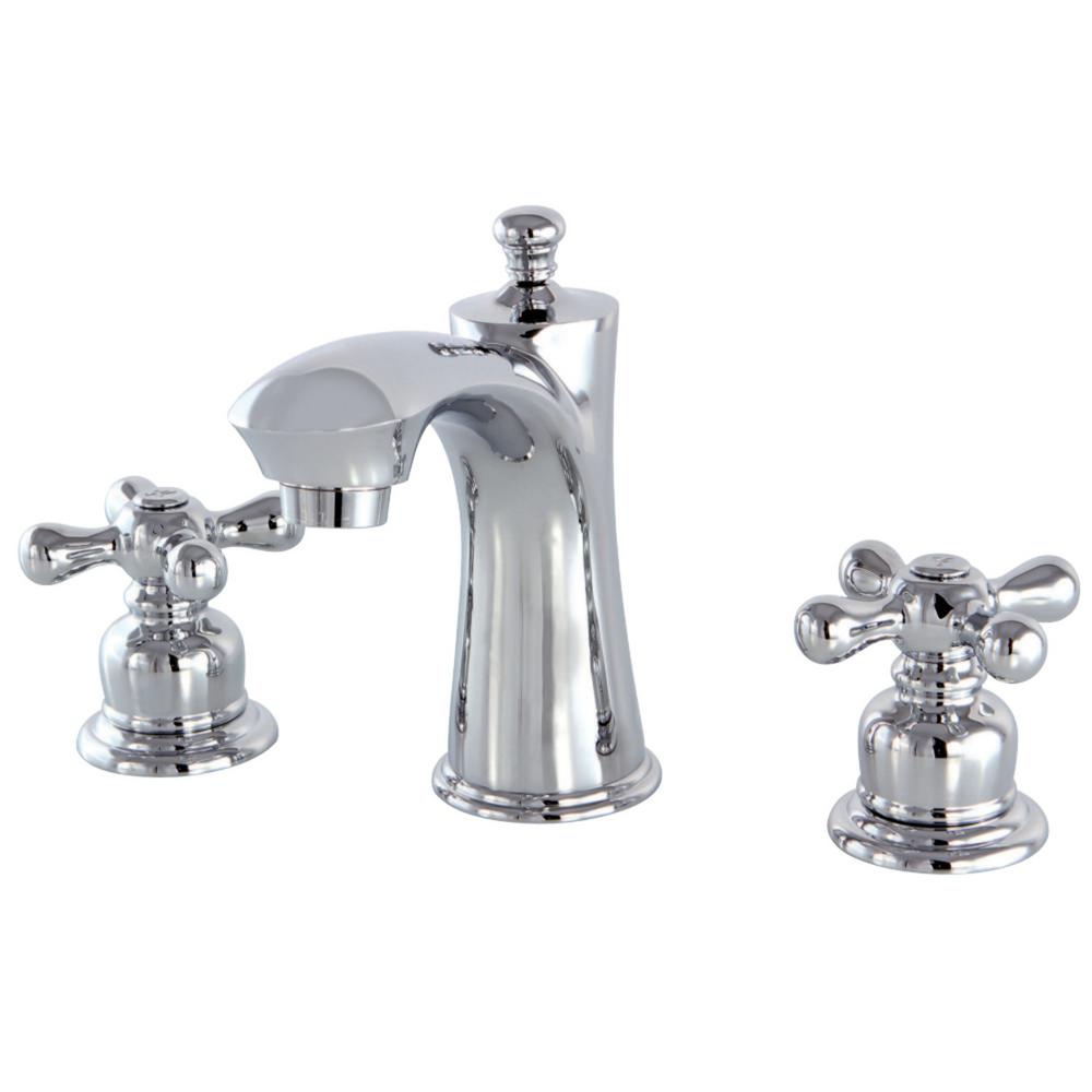 Victorian 8 In Widespread 2 Handle Bathroom Faucet Polished Chrome Handle Bathroom Faucet Polished Chrome
