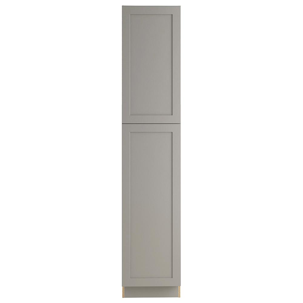 Hampton Bay Cambridge Shaker Assembled 18x90x24.5 in. Pantry