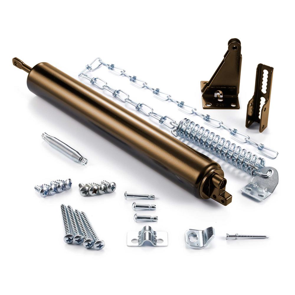 Ideal Security Heavy Storm Door Closer With Chain And Wide Jamb