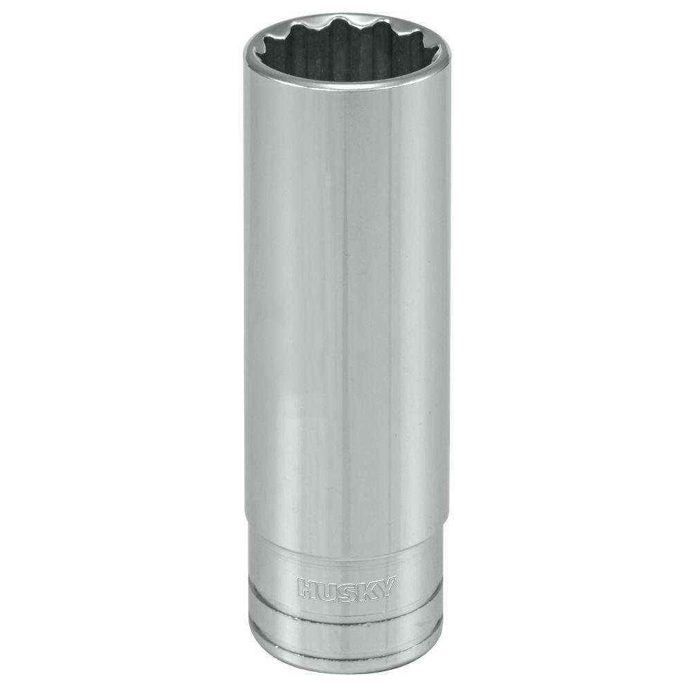 Husky 1/2 in. Drive 7/8 in. 12-Point SAE Deep Socket-H2D12PDP78 - The Home Depot 1 2 Inch Drive 1 7 8 Socket