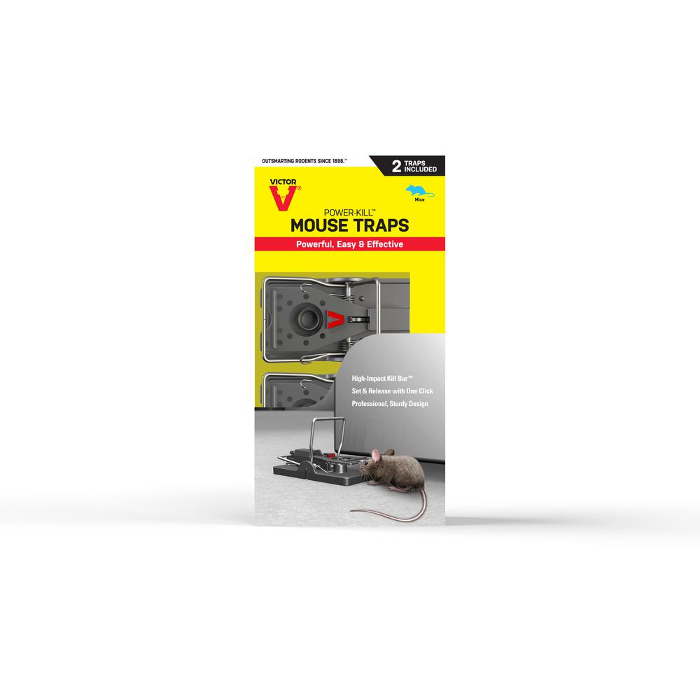 Victor PowerKill Mouse Trap (2Pack)M392 The Home Depot