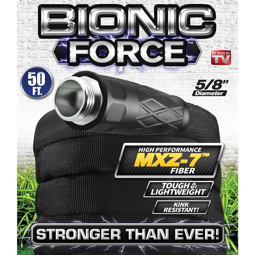 Bionic Force 5 8 In Dia X 50 Ft High Performance Heavy Duty Garden Hose 2341 The Home Depot