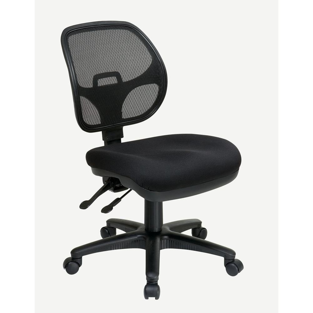 Office Star Products Coal Fabric Chair 2902 30 The Home Depot Coal Fabric Office Chair