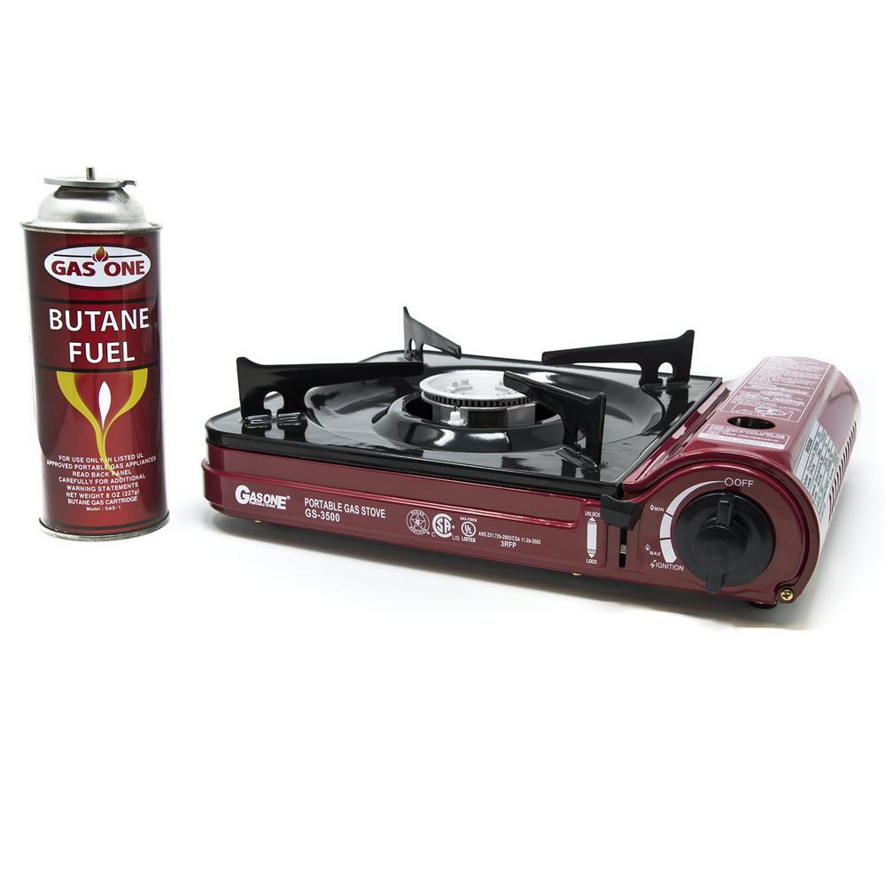 Gas One Slim Stove Butane Gas Portable Stove-GS-3500B - The Home Depot