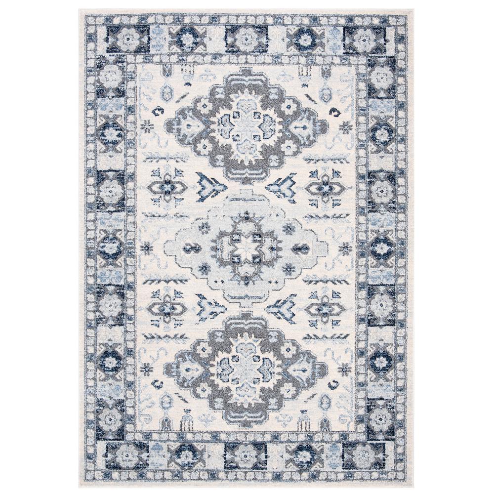 Safavieh Harbor Blue Cream 7 Ft X Square Area Rug