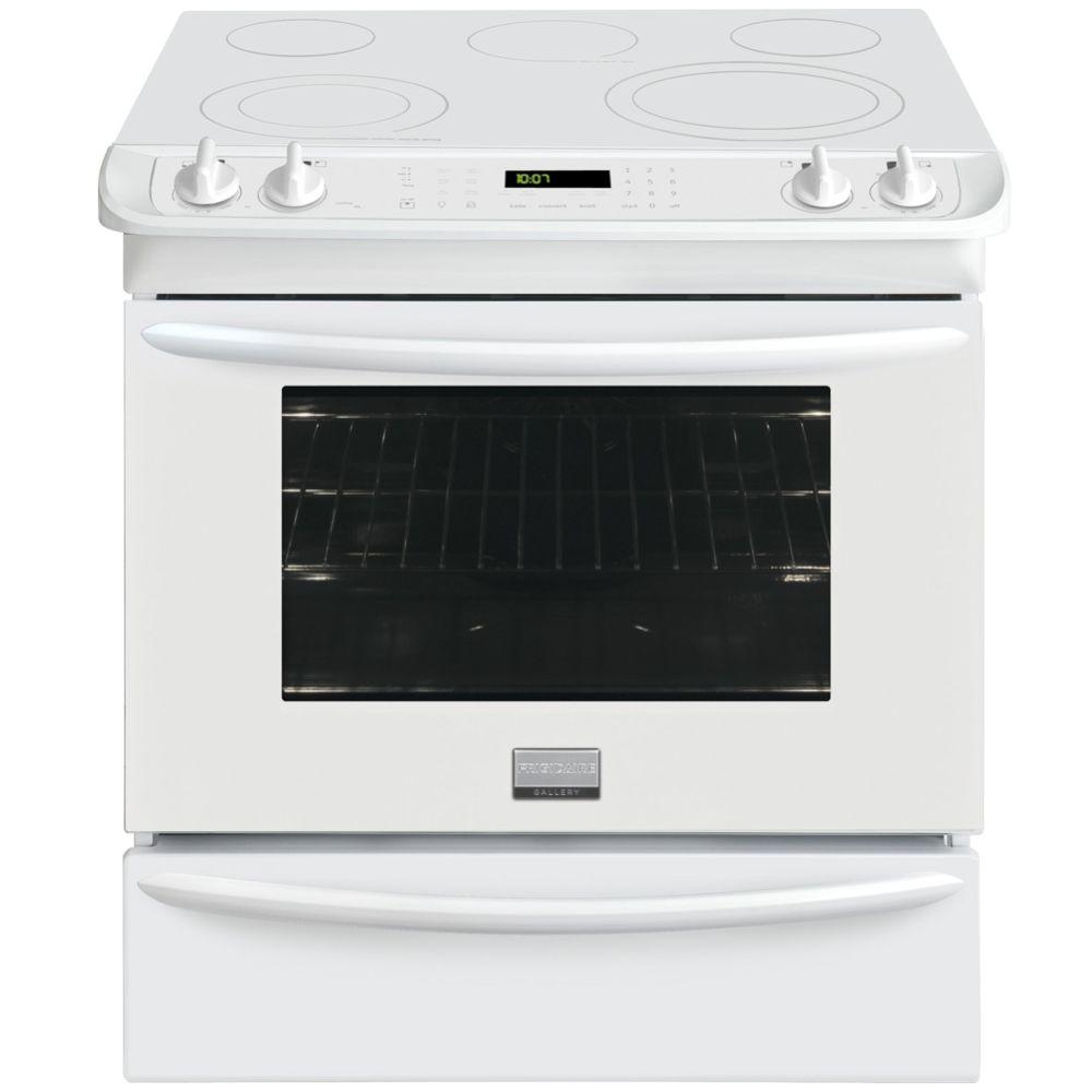 Frigidaire Gallery 30 in. 4.6 cu. ft. SlideIn Electric Range with Self