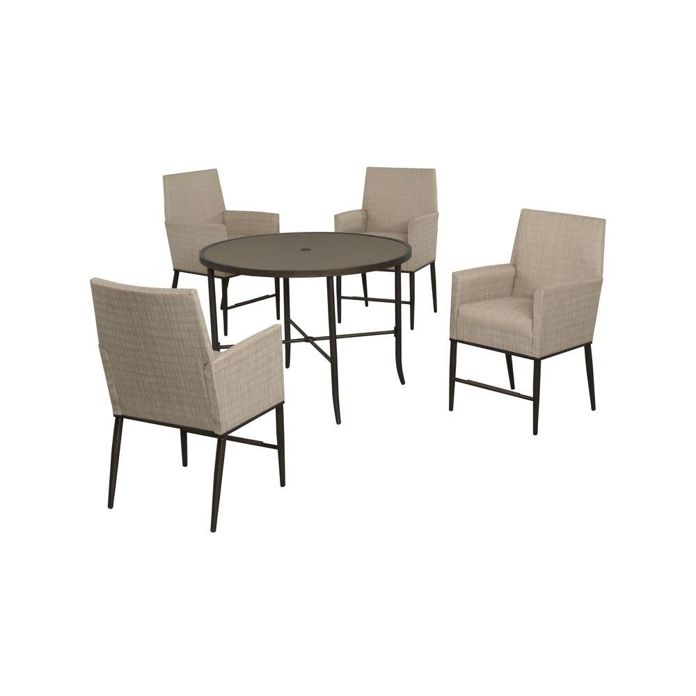 Hampton Bay Aria 5 Piece Patio High Dining Set Hampton Bay Aria 5 Piece Patio High Dining Set