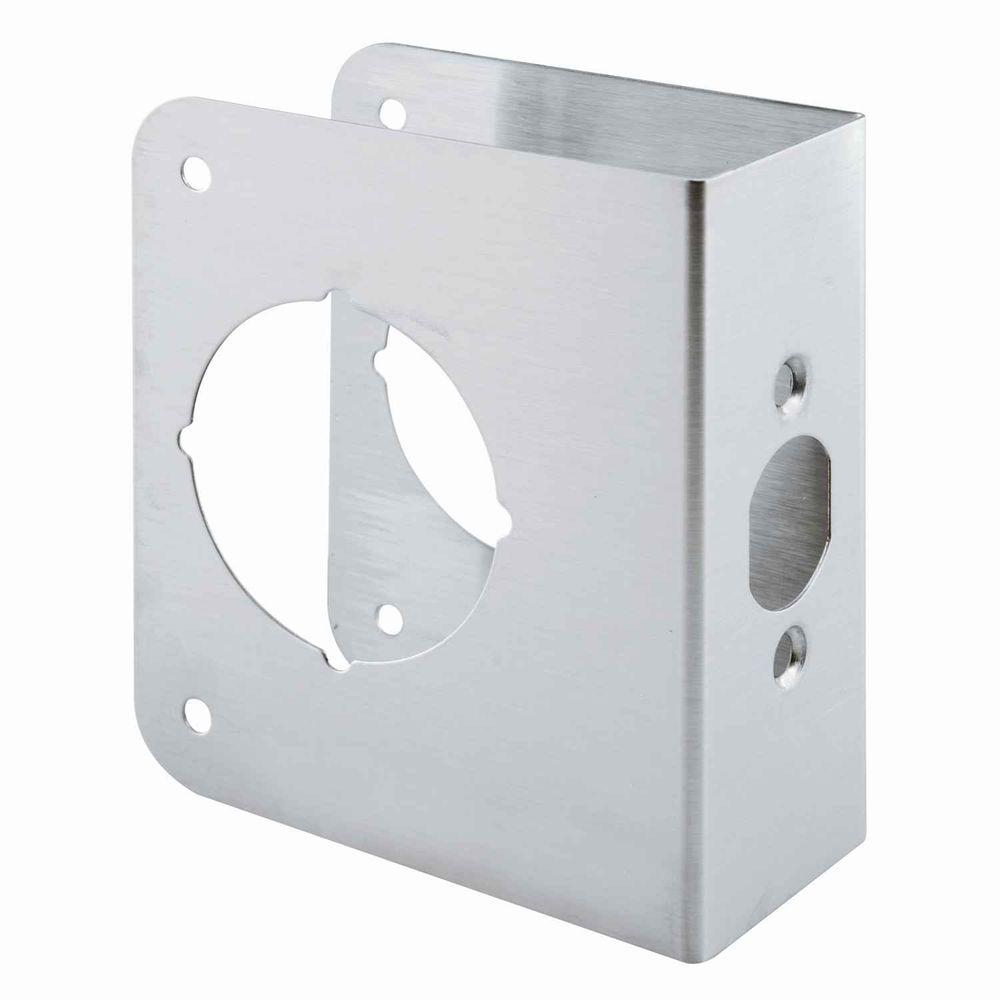 PrimeLine 23/8 in. x 13/4 in. StainlessSteel Lock and Door