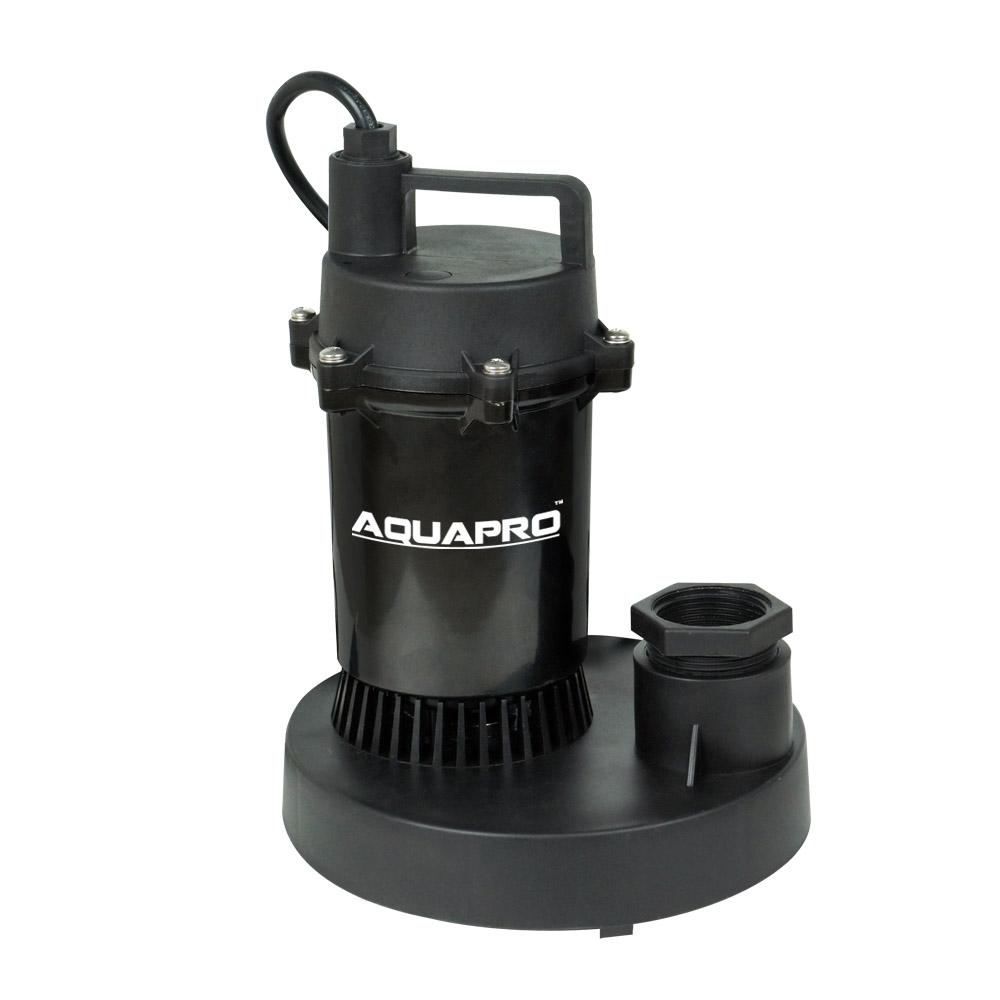AquaPro 1/3 HP Utility Sink Pump550117 The Home Depot