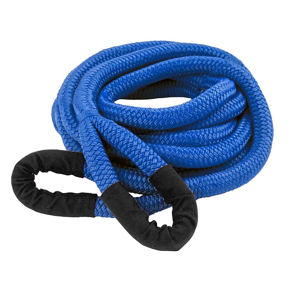 Ditch Pig 3 4 In X 20 Ft 16000 Lbs Breaking Strength Kinetic Energy Vehicle Recovery Rope 447511 The Home Depot