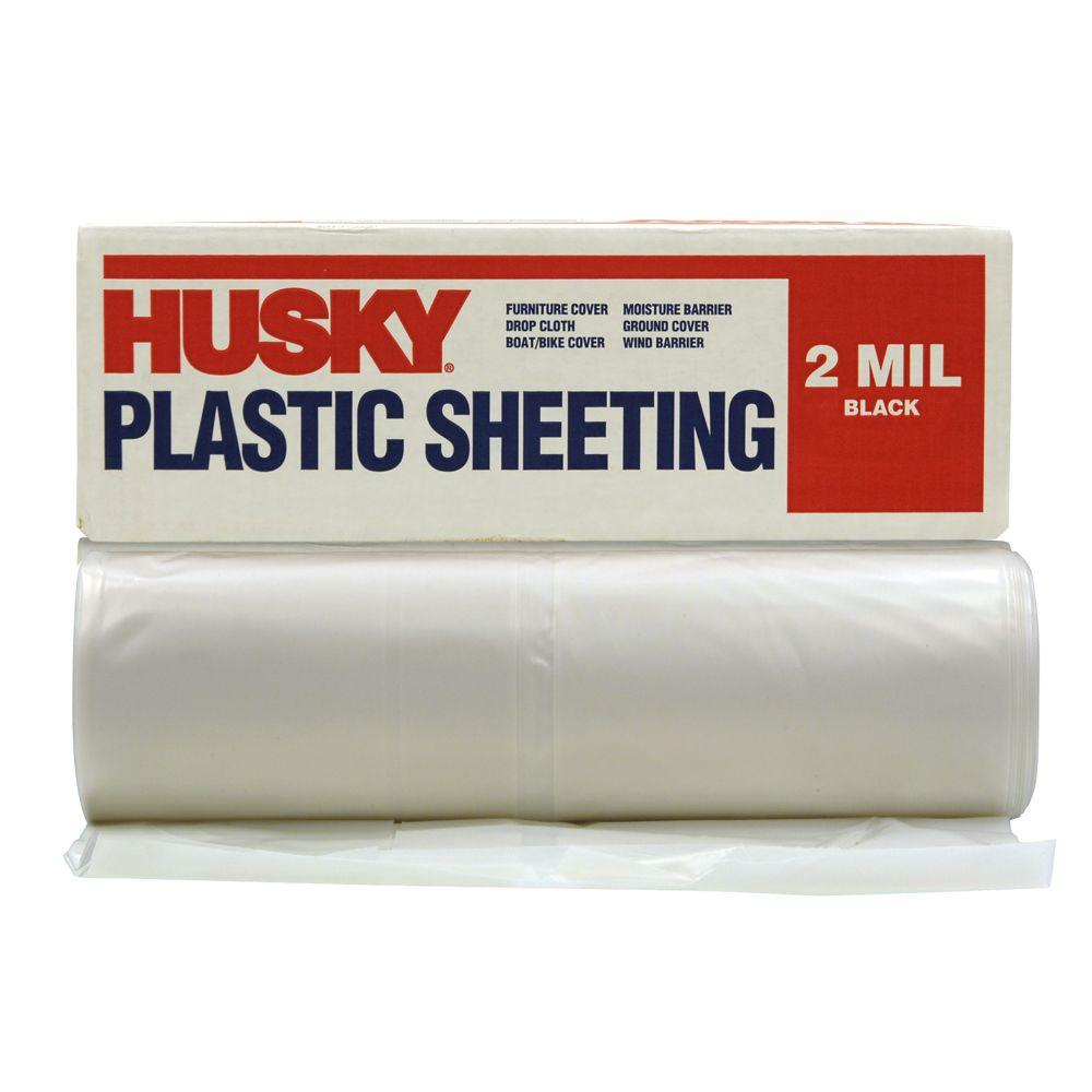 plastic clear sheeting mil husky depot ft dexter rolls pallet themed halloween 100c rs210