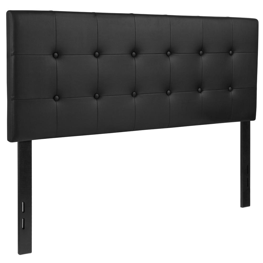 Carnegy Avenue Full Black HeadboardCGAHG215612BLHD The Home Depot