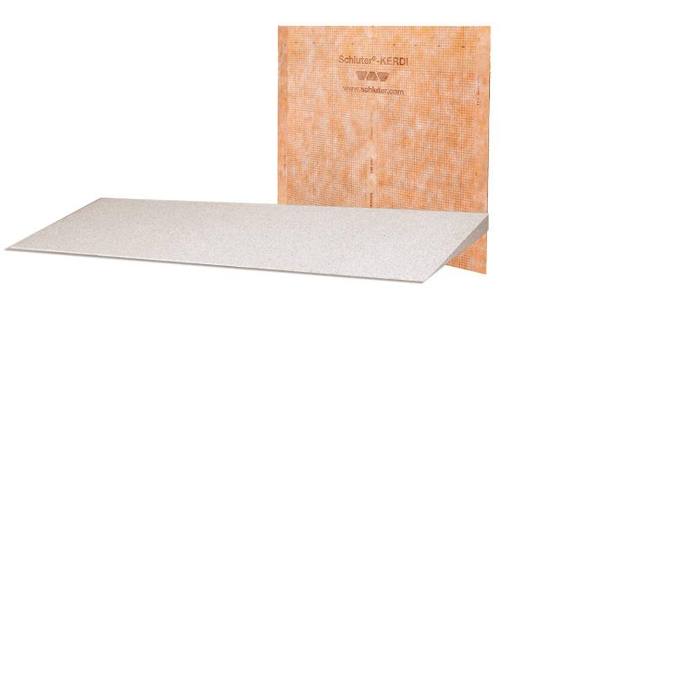 Kerdi Shower 48 In X 15 7 8 Ramp Sr122 The Home Depot Kerdi Shower 48 In X 15 7 8 Ramp