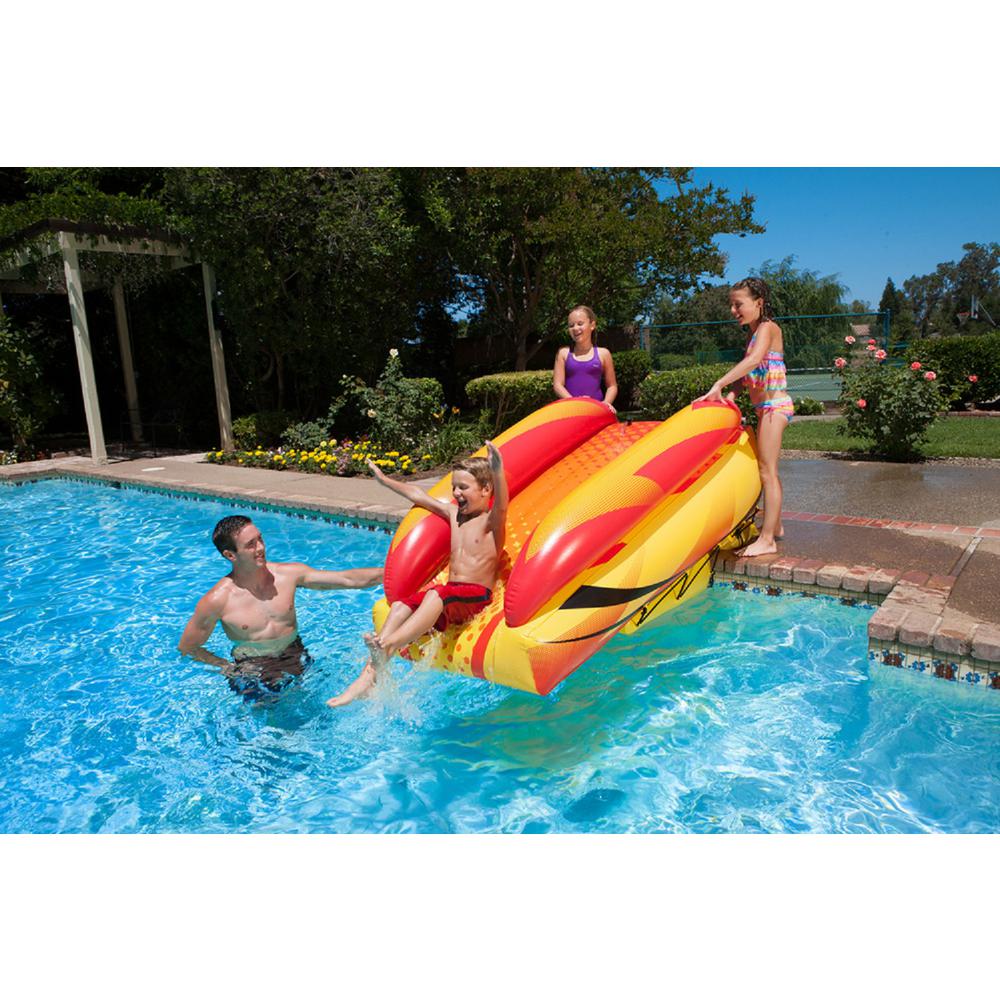 inflatable pool slide target