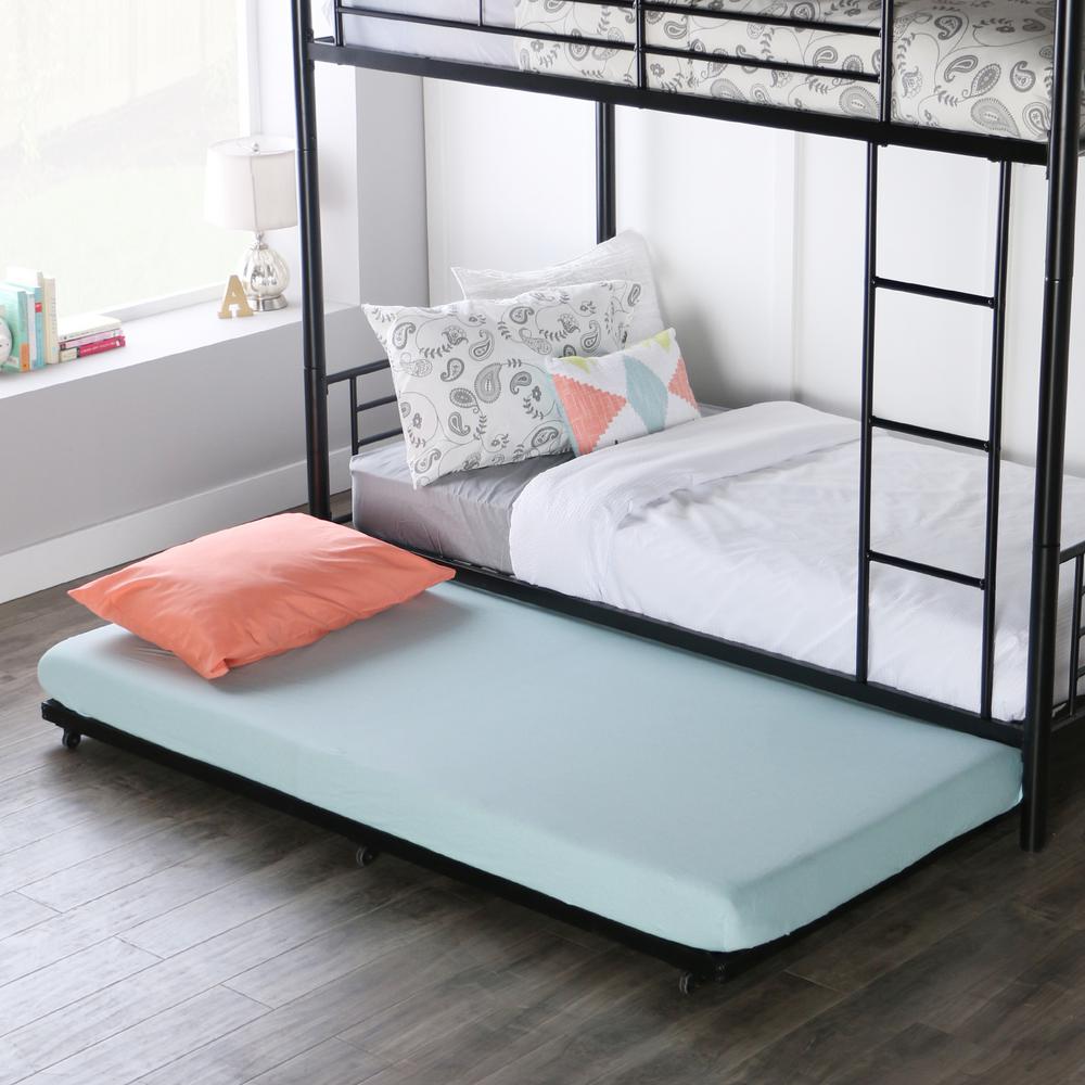 Furinno Angeland Twin Metal Bed Frame-FB001T - The Home Depot