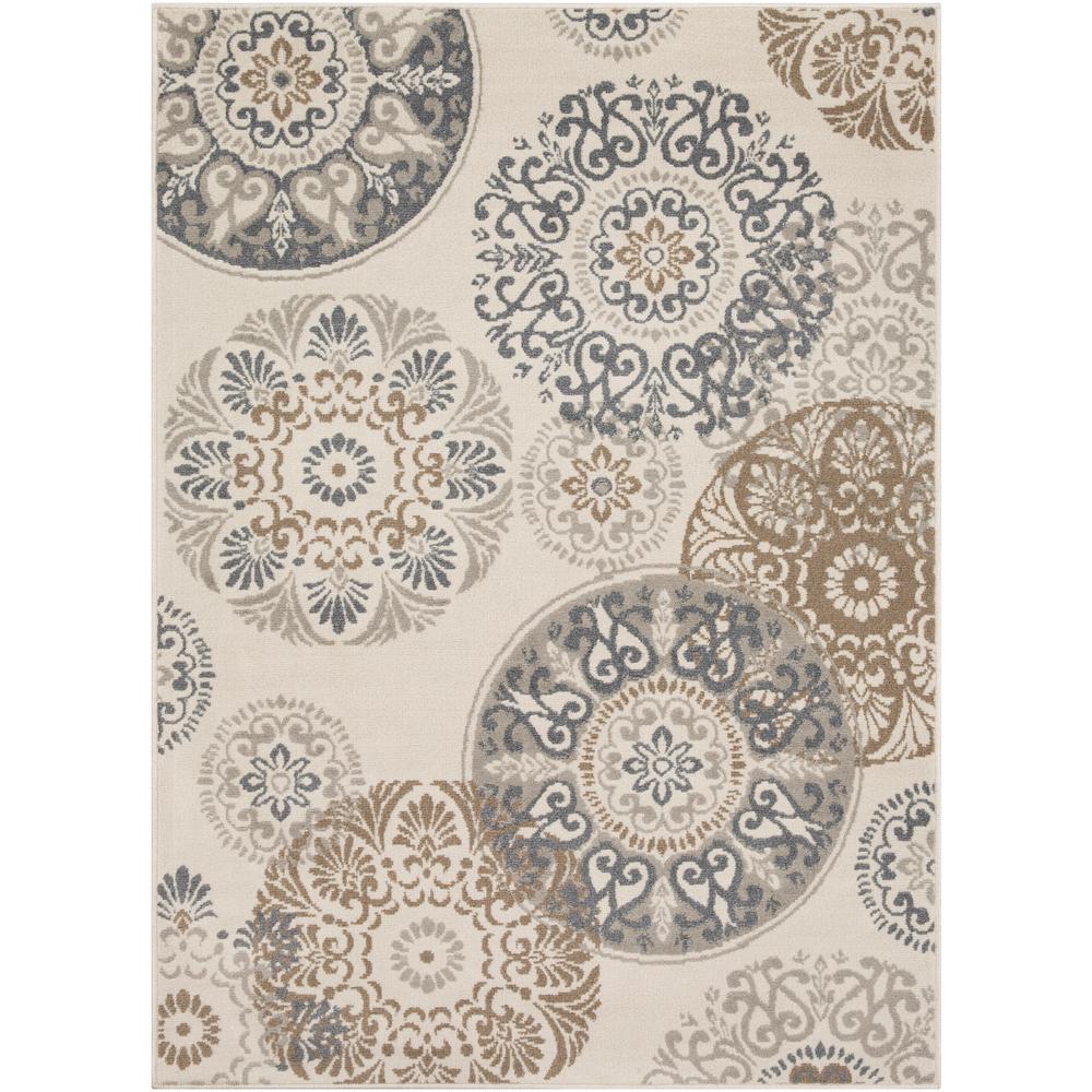Artistic Weavers Eveline Beige 7 ft. 10 in. x 10 ft. 3 in. Medallion Area RugS00161010482 The