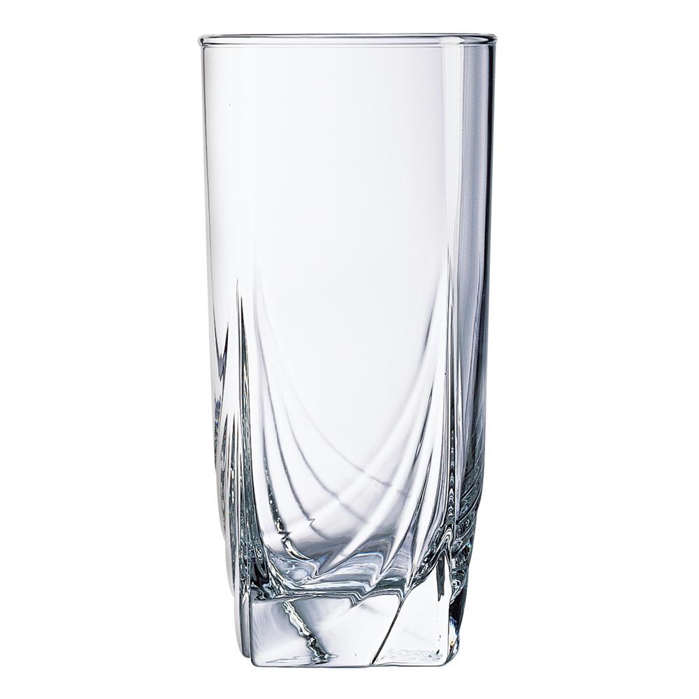 Luminarc N7405 Elite 16 Piece Tumbler Set Clear 8-15 Ounce Coolers /& 8-10.75 Ounce On The Rocks Glass Mixed