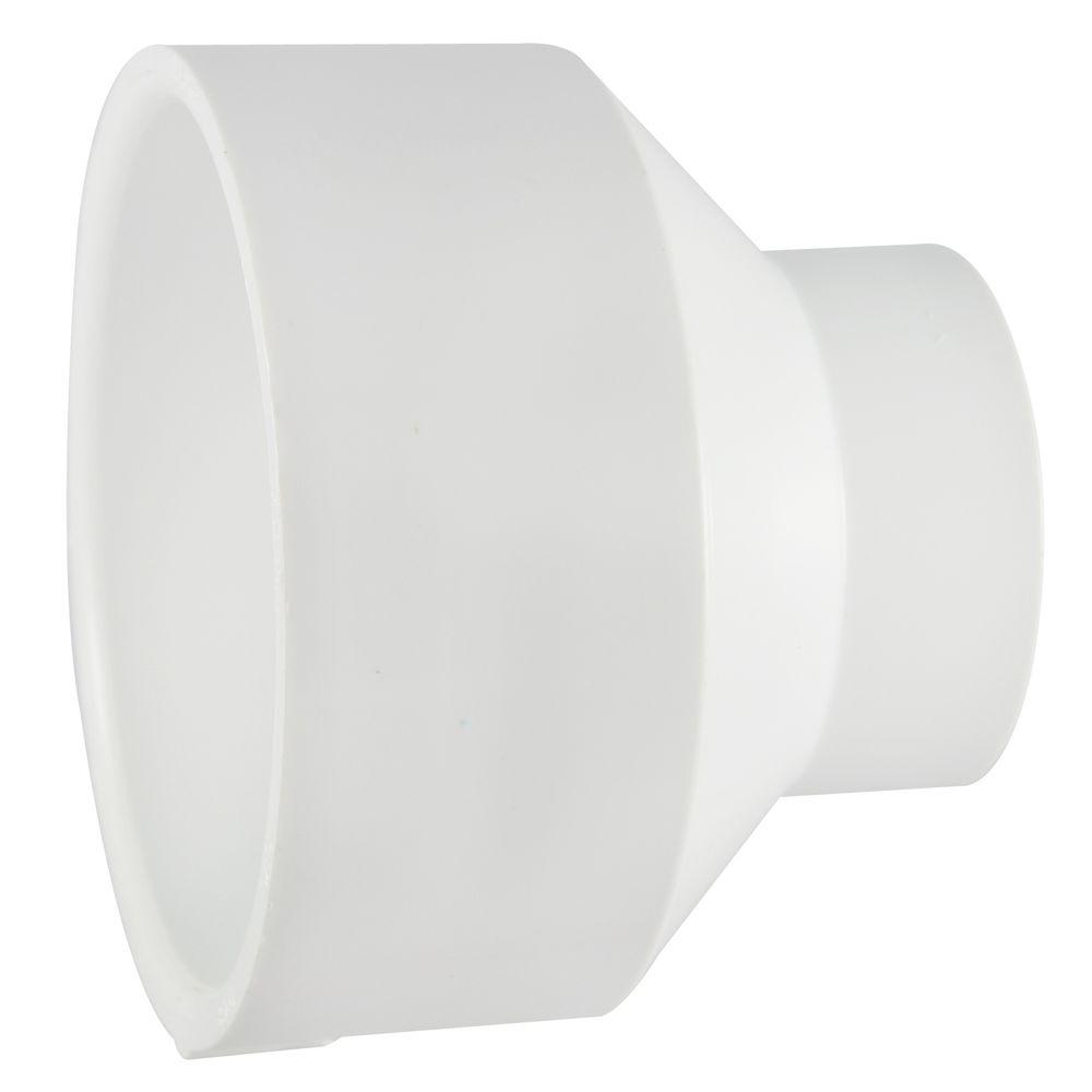 Formufit 1 in. Furniture Grade PVC 3-Way Elbow in White (4-Pack ...