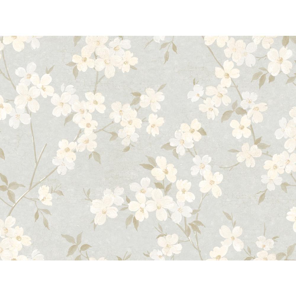 York Wallcoverings Dogwood WallpaperWW4450 The Home Depot