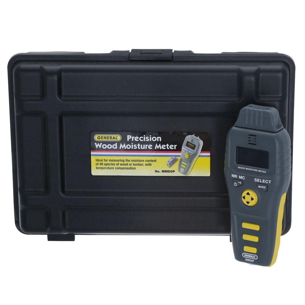 General Tools Precision MultiSpecies Wood Moisture MeterMMD8P The