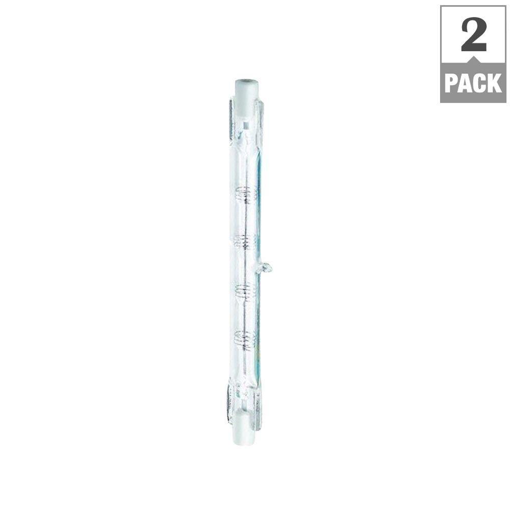 Philips 300 Watt T3 Halogen Light Bulb 2 Pack 415711 The Home