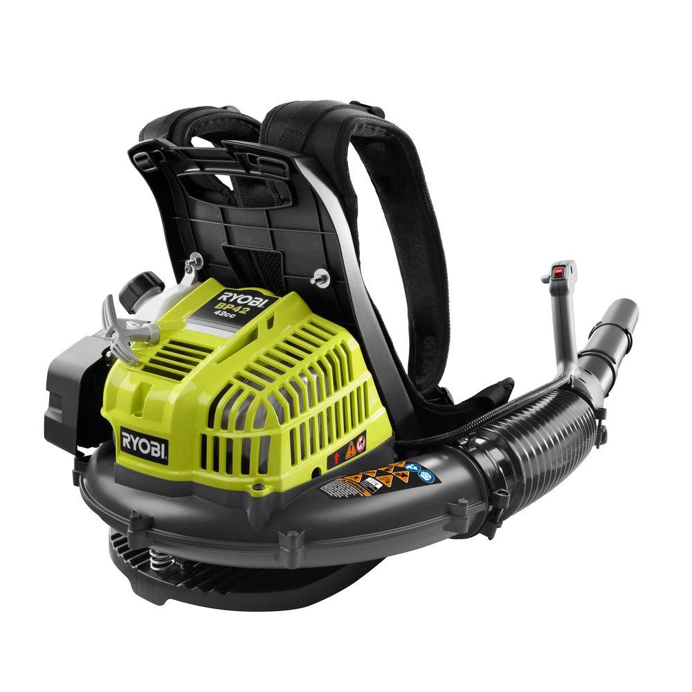 Ryobi Reconditioned 185 MPH 510 CFM Backpack Gas BlowerZRRY08420 The