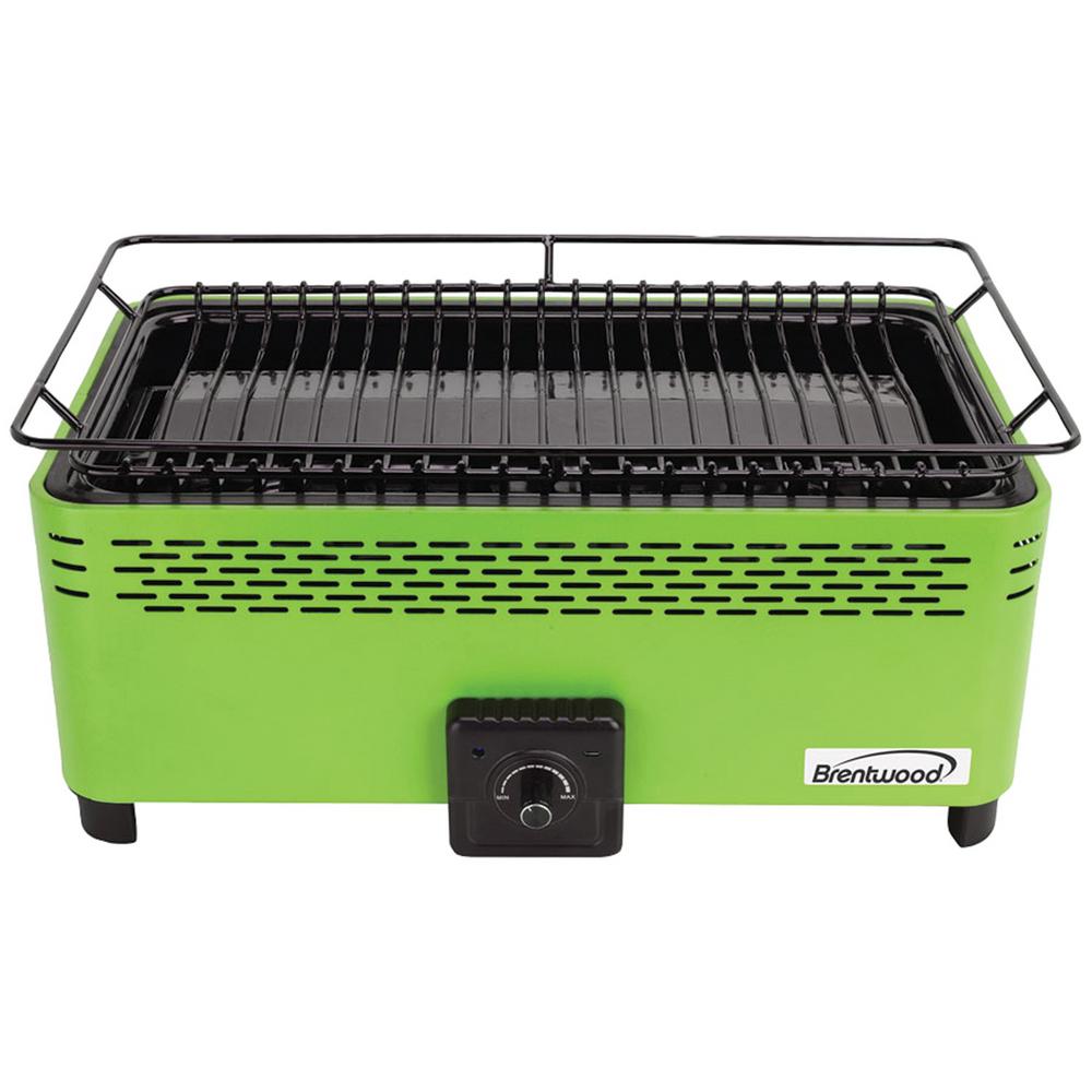 Green Small Grills Outdoor Cooking The Home Depot