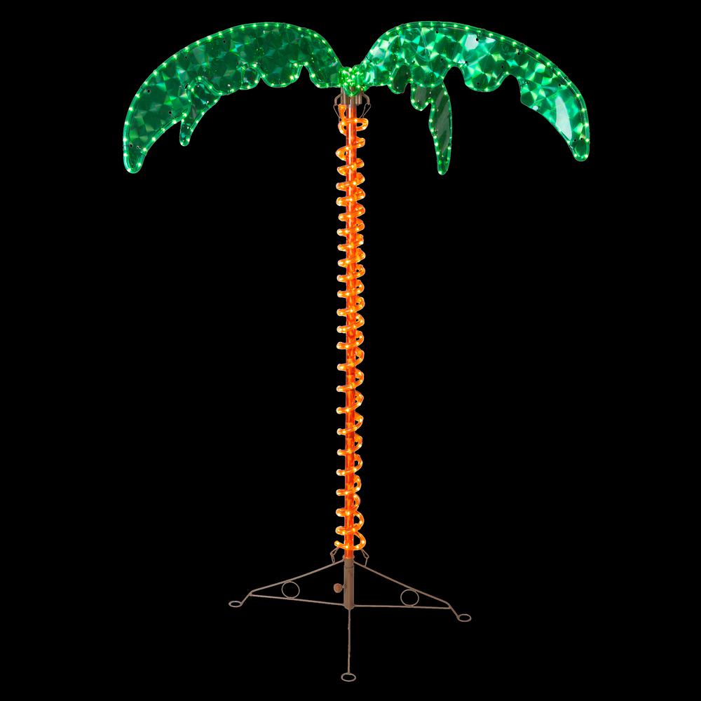 Wintergreen Lighting 4.5 ft. Holographic LED Lighted Palm Tree21689