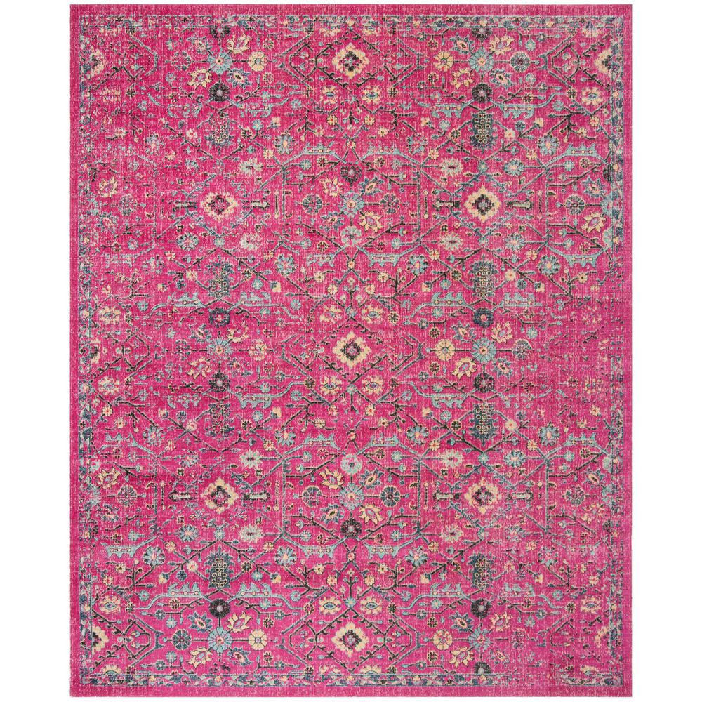 safavieh artisan fuchsia pink area ru