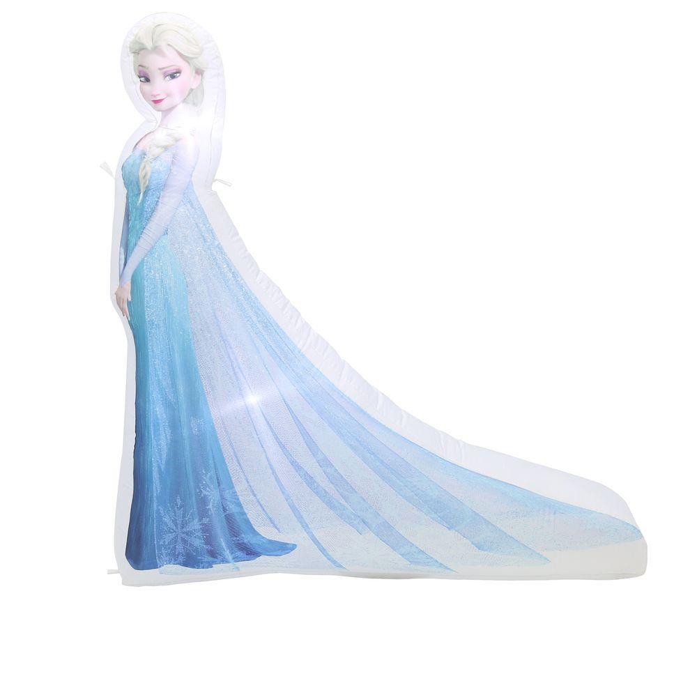 Gemmy 5 ft. H Inflatable Photorealistic Elsa from Frozen37291 The