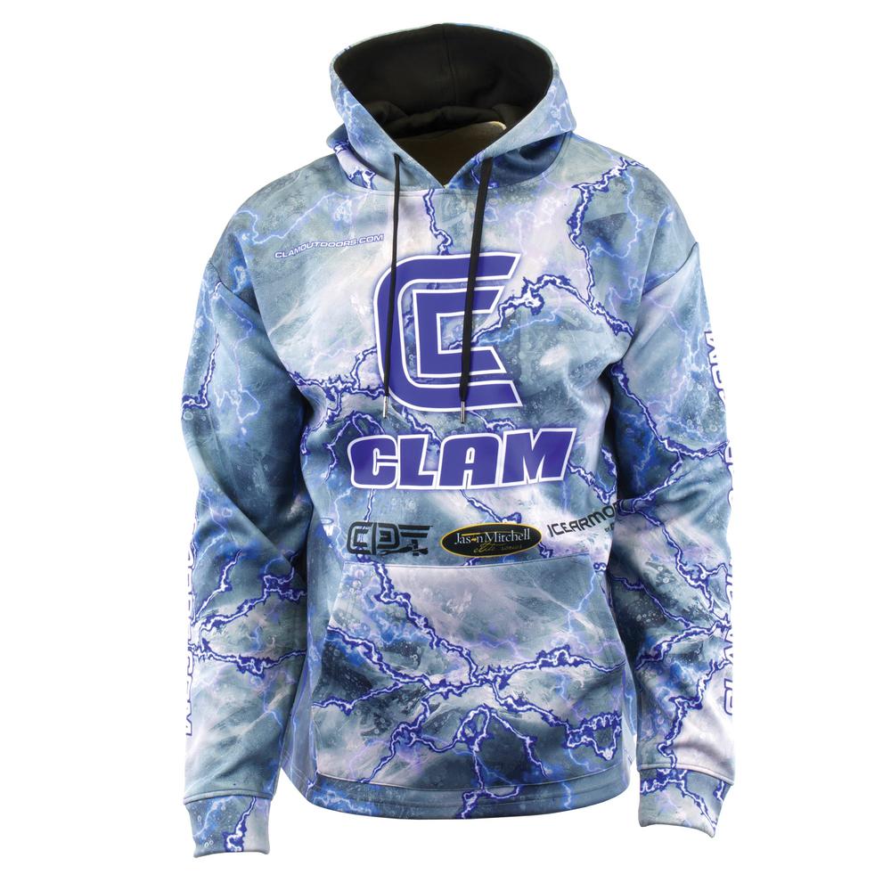 clam ice fishing jacket