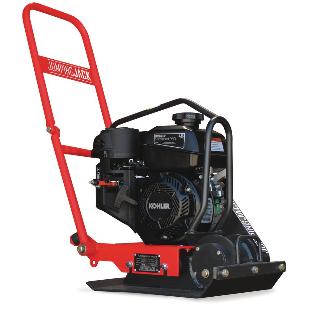 Tomahawk Power 4.5 HP Kohler Vibratory Plate Compactor Tamper For Soil ...