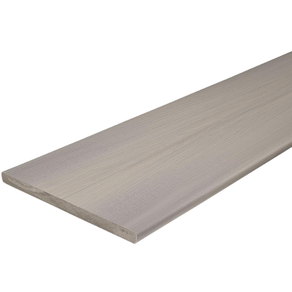 Fiberon 3/4 in. x 111/4 in. x 12 ft. Seaside Gray Capped